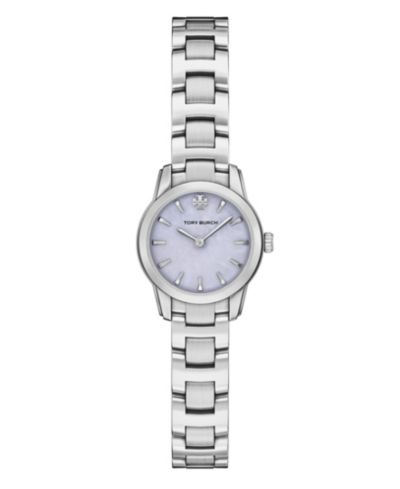 Женские часы Tory Burch The Miller Round Mini Quartz Silver Stainless Steel 22mm