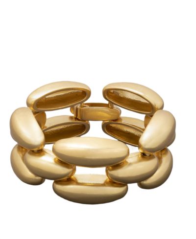 Браслет Donna Karan New York Gold-Tone Dynamic Chunky Link Flex