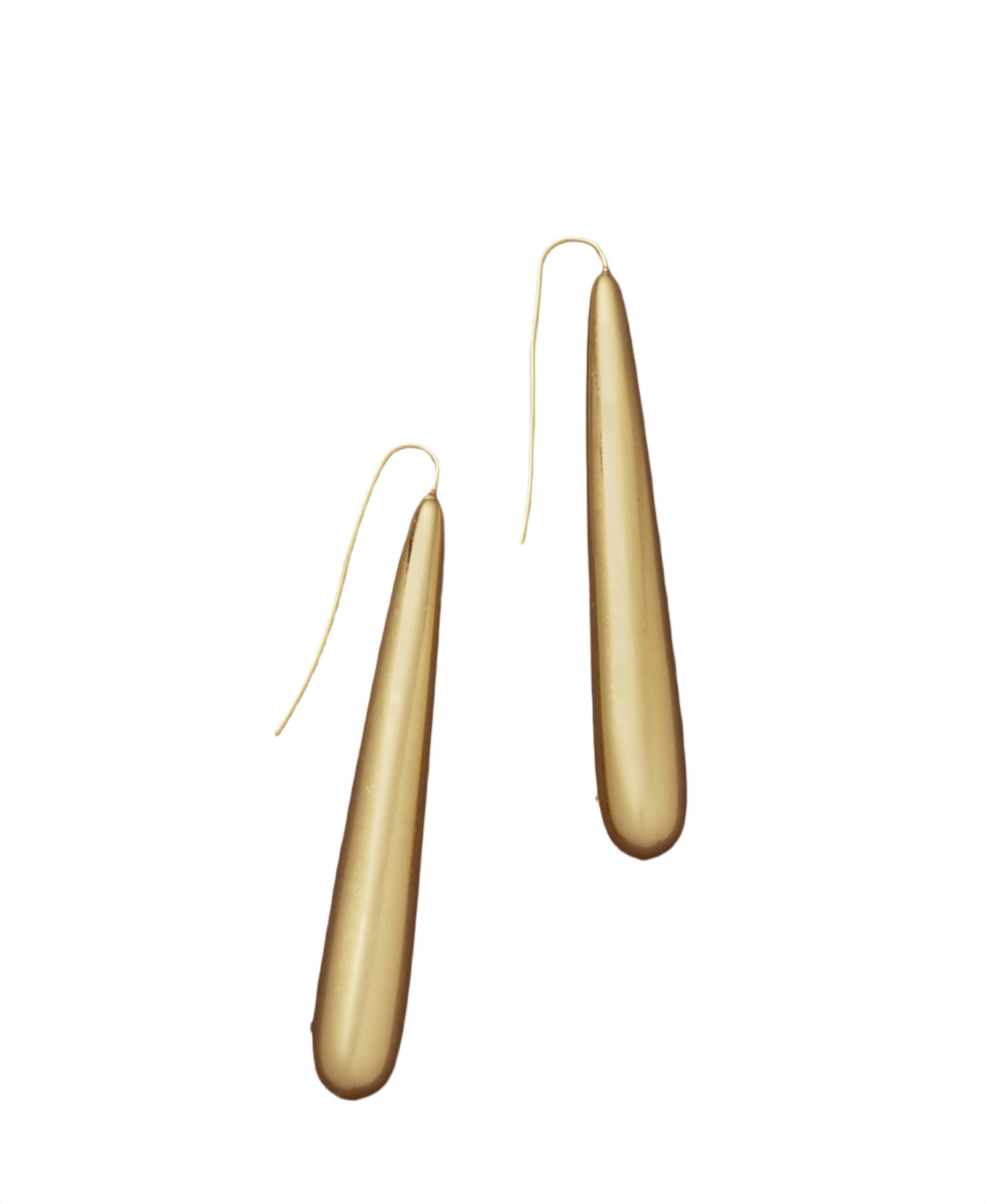 Donna Karan New York Gold-Tone Oversized Threader Earrings