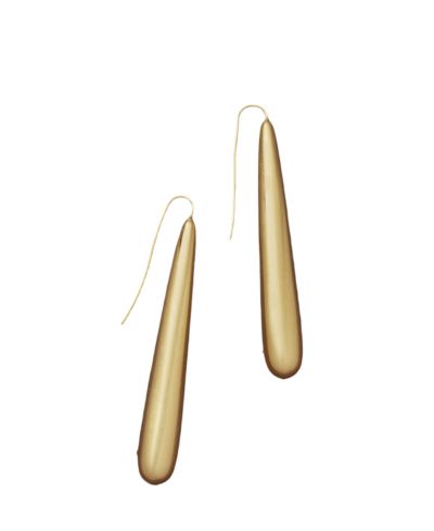 Donna Karan New York Gold-Tone Oversized Threader Earrings