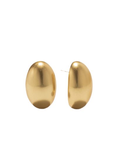Donna Karan New York Gold-Tone Dynamic Pebble Stud Earrings
