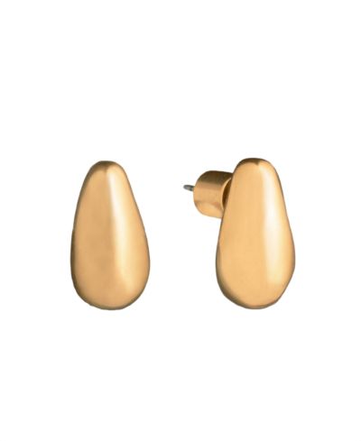 Серьги-гвоздики Donna Karan New York Gold-Tone Drama Mini Molten