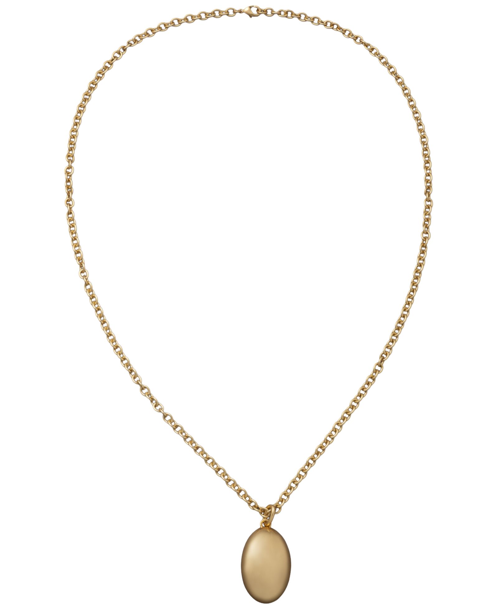 Donna Karan New York золотистая подвеска-кулон Pebble