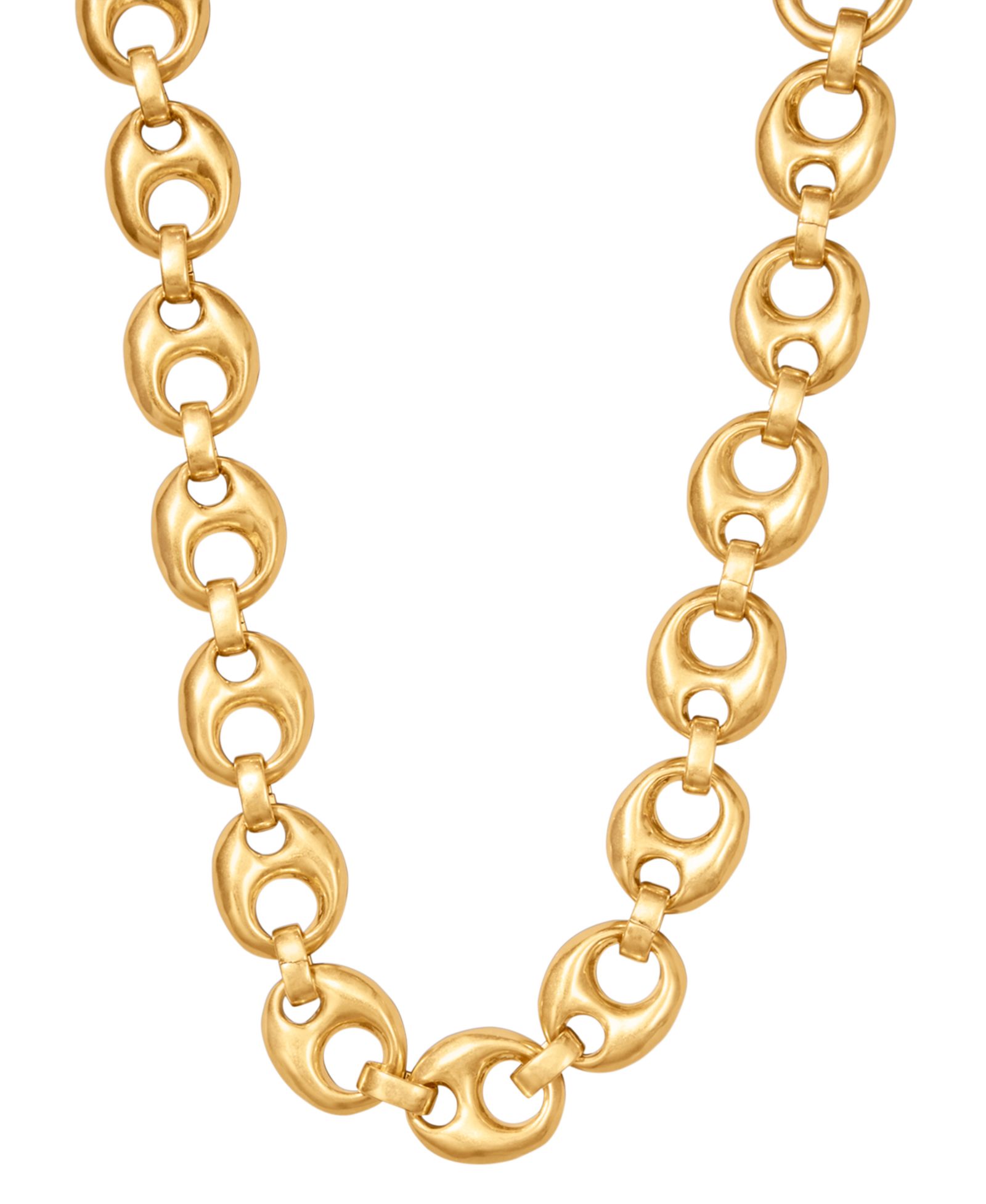 Ожерелье Donna Karan New York 24k Gold-Plated Mariner Collar Necklace