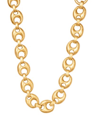 Donna Karan New York 24k Gold-Plated Mariner Collar Necklace