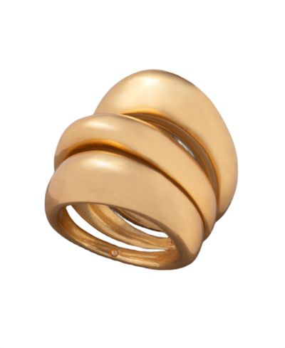Donna Karan New York Gold-Tone Drama Molten Statement Ring 3-Pc. Set