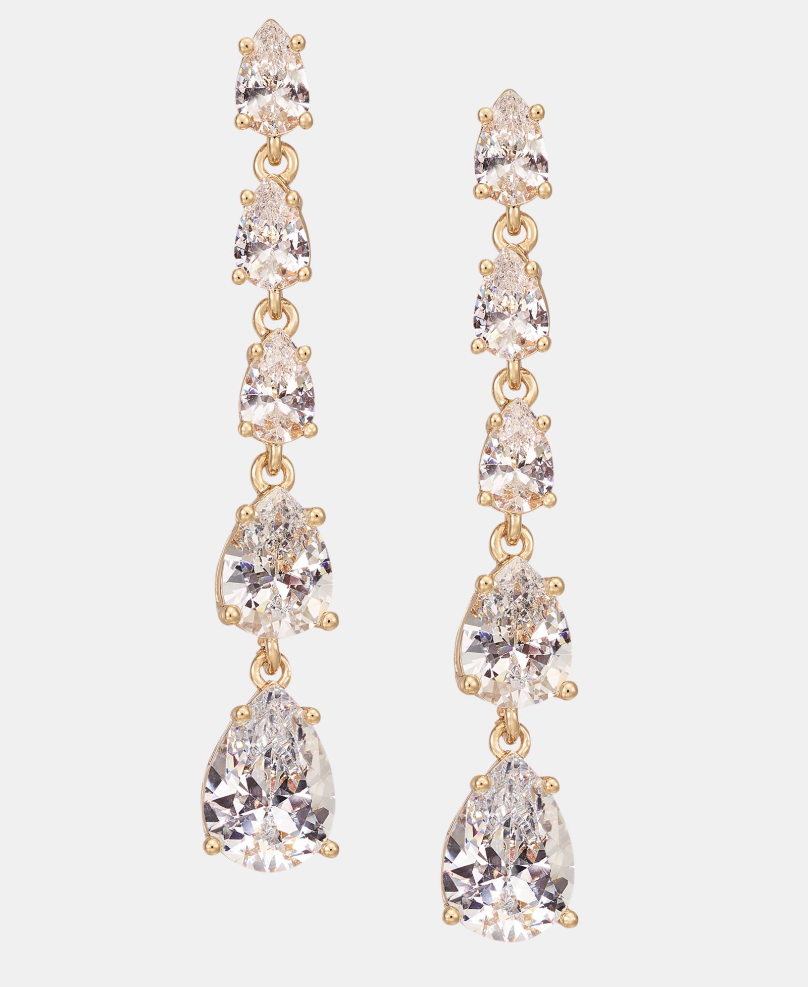 Givenchy Серьги-подвески с кубическим цирконием