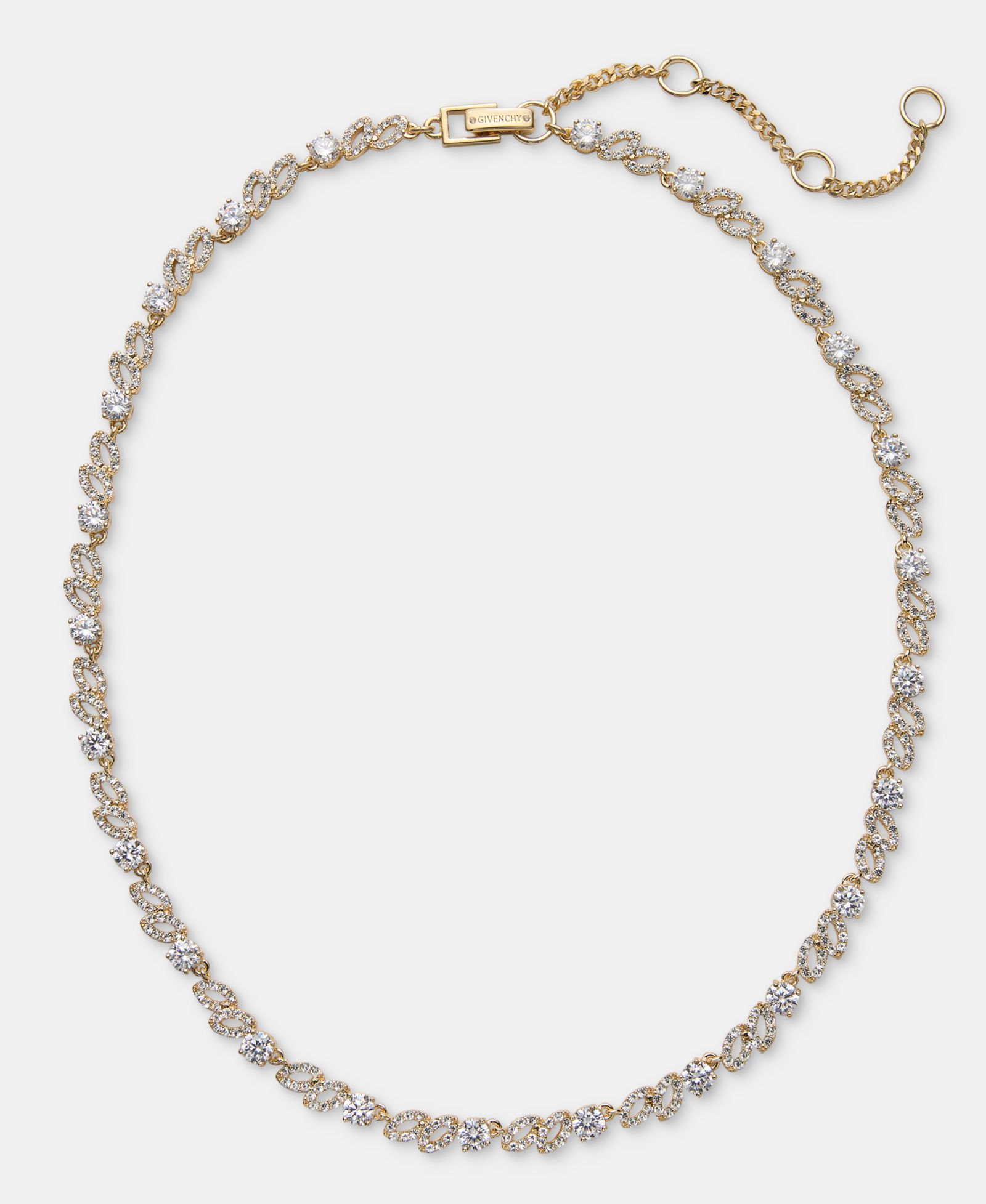 Колье-воротник Givenchy с кубическим цирконием, 16" + 3" удлинитель