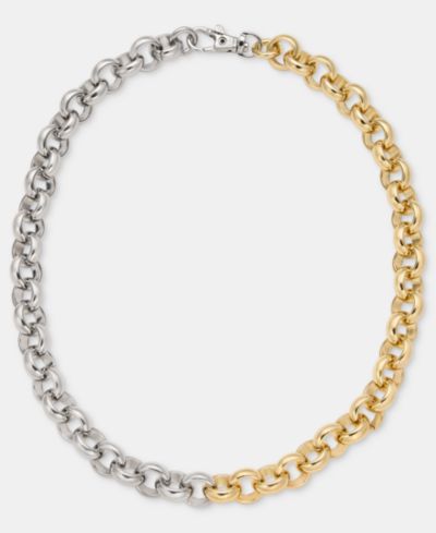 DKNY ожерелье-чокер с круглой цепью 17"