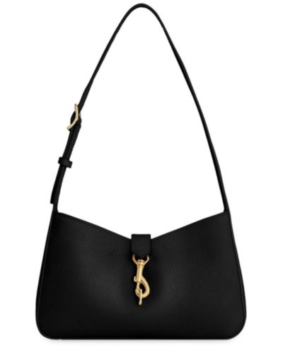 Средняя кожаная сумка через плечо Rebecca Minkoff Megan