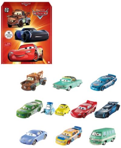 Набор миниатюрных машинок Disney и Pixar Cars