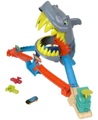 Игровой набор Hot Wheels City Shark Chomp Beach