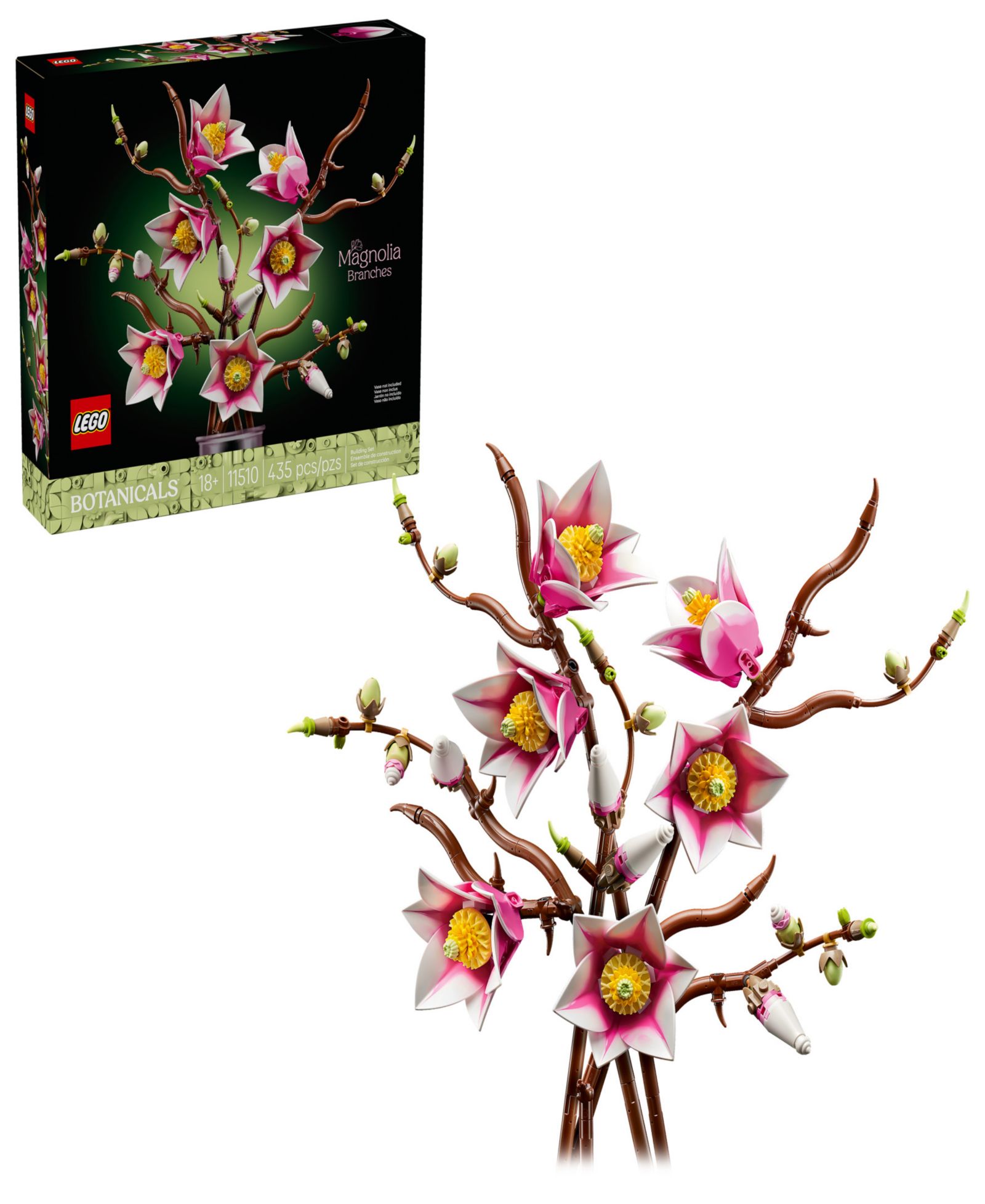 LEGO® Botanicals набор для сборки Magnolia Branches, 11510