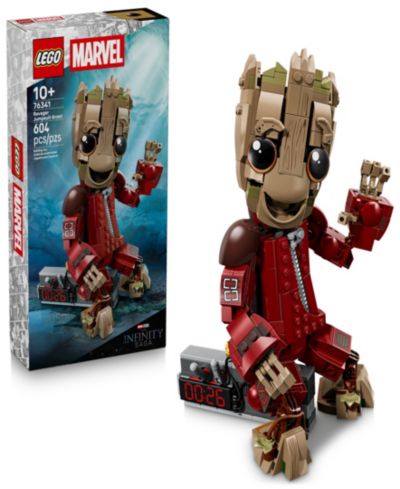 LEGO® Marvel Ravager Jumpsuit Groot Kids Building Toy 76341, 604 Pieces
