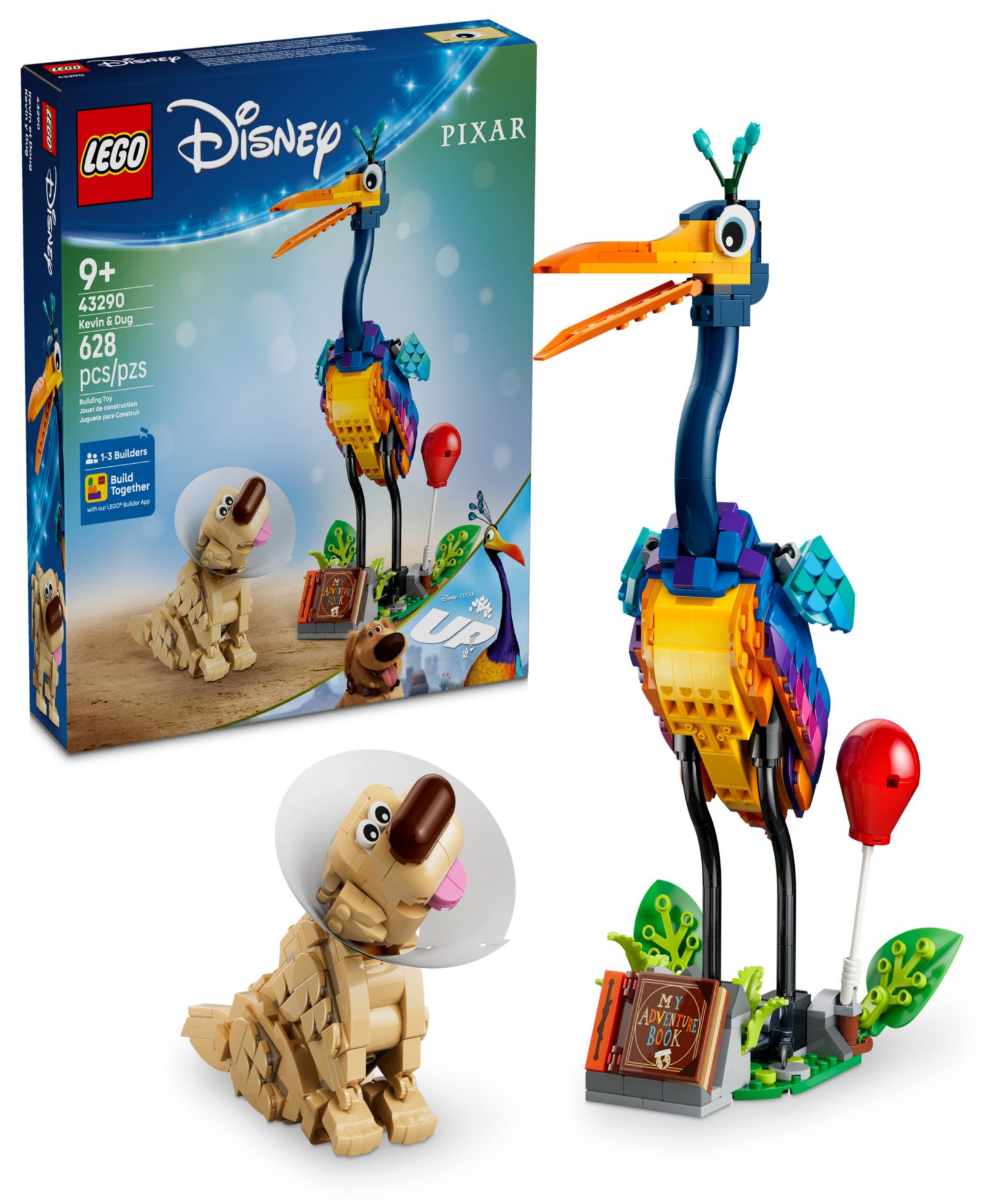 LEGO Disney и Pixar Kevin Dug Toy 43290, 628 деталей