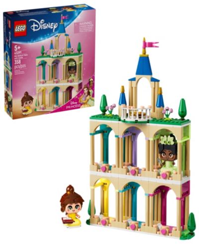 LEGO® Disney Princess игрушка для сборки мини Белль и Тианы с замком 43291, 358 деталей