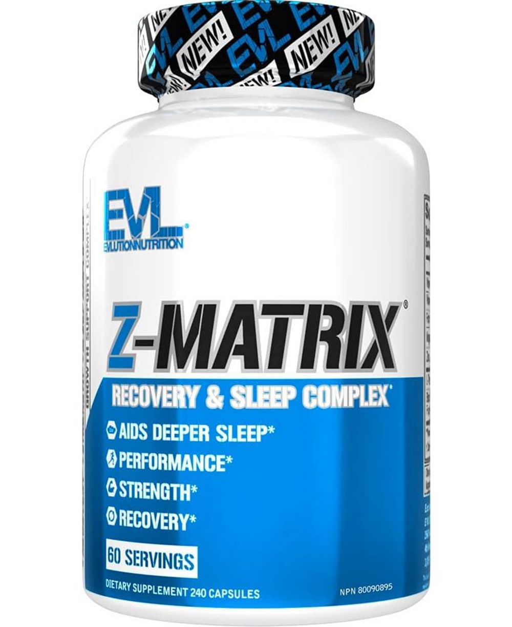 EVL добавка ZMatrix магний и цинк для восстановления мышц и сна, 240 шт.