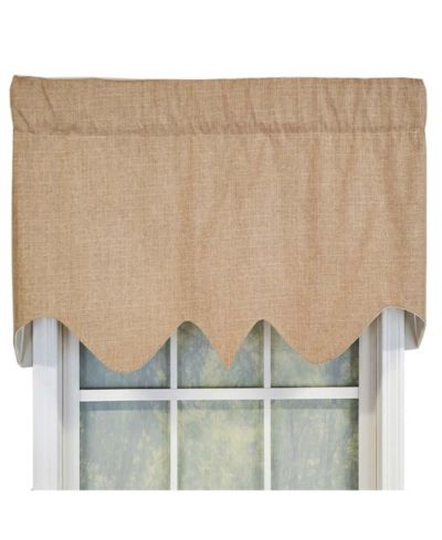 Декоративная занавеска RLF Home R-Crosby Regal, цвет Wheat, 50" x 17"