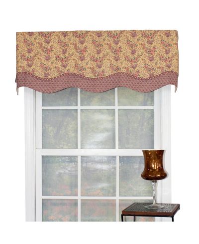 Занавеска RLF Home Lavender Days Trimmed Glory 100% Cotton