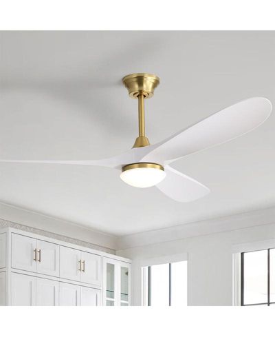 Потолочный светильник Sofucor 60-inch Modern Gold 3-blade с пультом управления и поддержкой мобильного телефона и голосовым управлением
