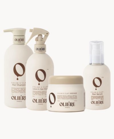 Набор по уходу за волосами Oliere Paris Color Eclat, восстанавливающий и увлажняющий