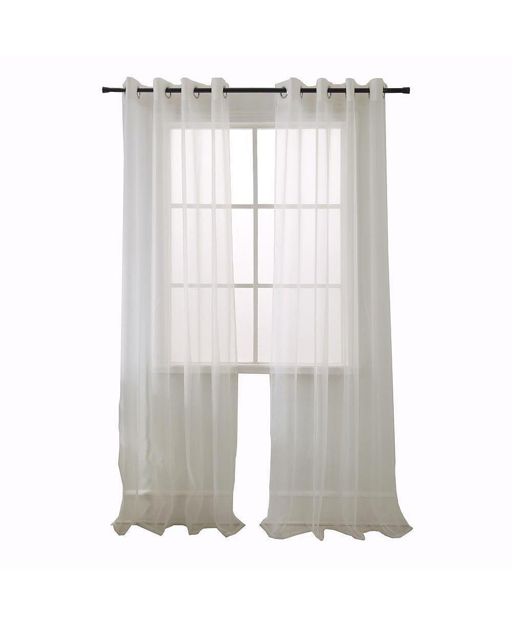 RT Designers Collection Бежевая панель шторы с люверсами, фильтрующая свет, 54" x 90"