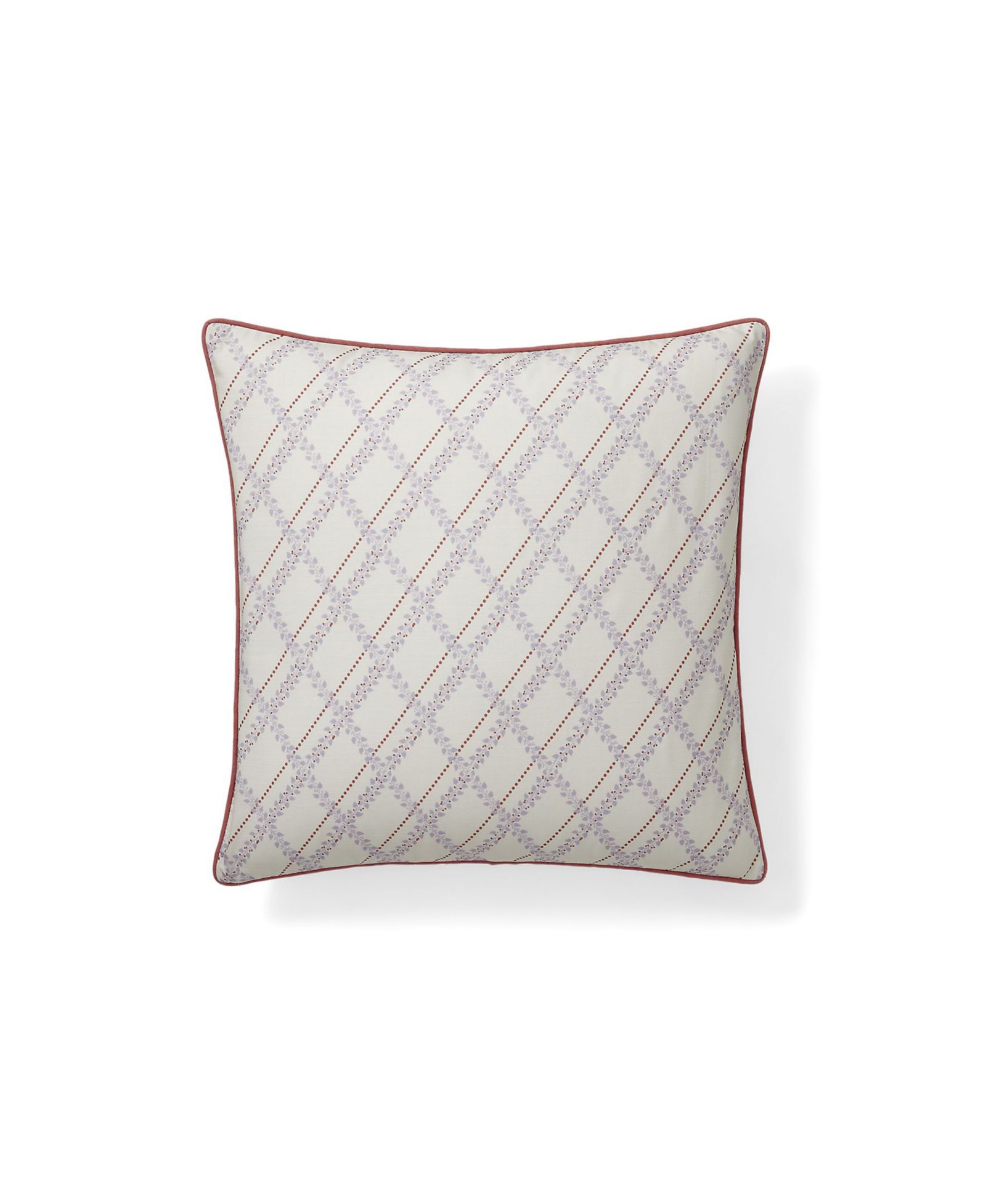 Lauren Ralph Lauren Madeline Contrast-Piped Decorative Pillow, 18" x 18"