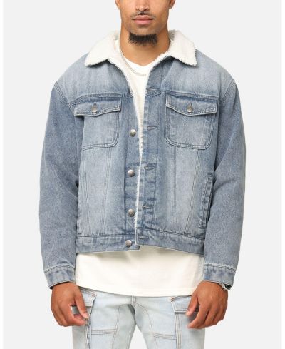 Джинсовая куртка SAINT MORTA Big & Tall Sherpa Boxy