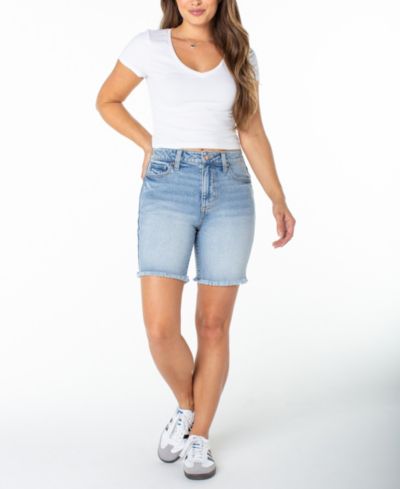 Женческие шорты Celebrity Pink Mr. Basic Bermuda Mid-Rise