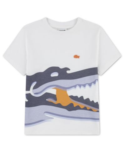 Детская футболка Lacoste с принтом Croc, набор для мальчиков 10-16 лет