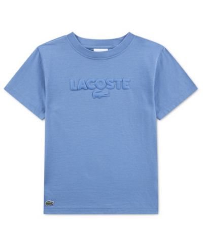 Lacoste Boys' 8-20 Debossed T-Shirt