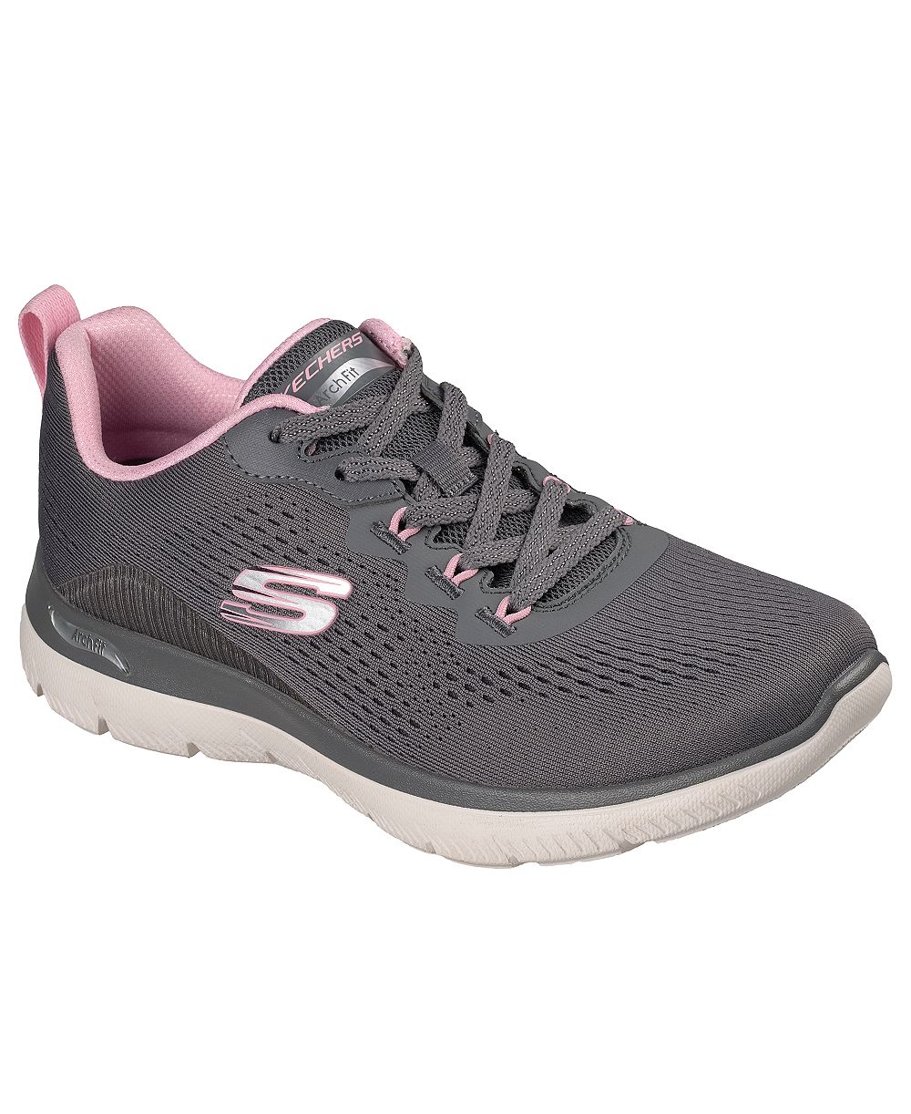 Кроссовки Skechers Women's Slip-Ins Arch Fit Summits Daily Flow широкой полноты