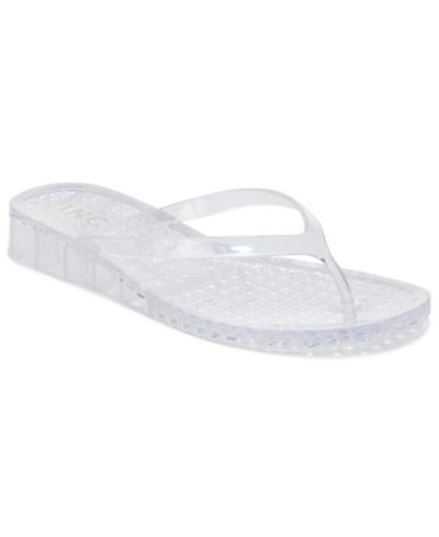 I.N.C. International Concepts Women's Betti Jelly Wedge Sandals, Macy's Exclusive