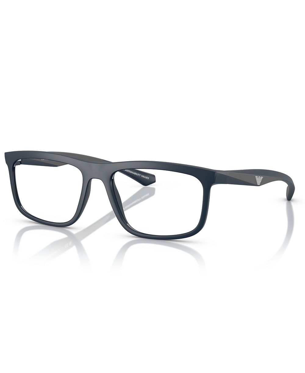 Emporio Armani Square Men's Eyeglasses, EA3246