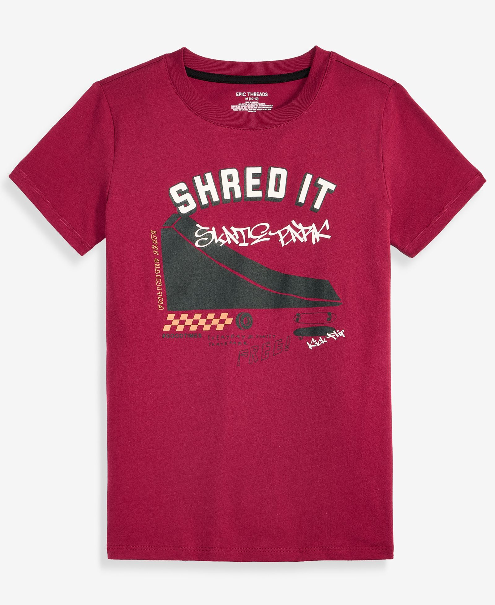 Epic Threads Boys' XS-XL Skate Park Graphic T-Shirt, Macy's Exclusive