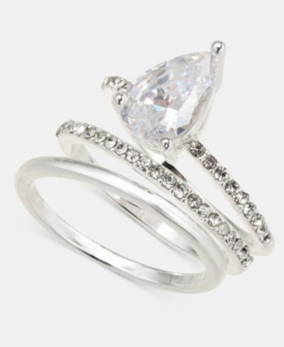 Charter Club Cubic Zirconia Ring Set, Macy's Exclusive