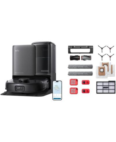 eufy E25 Omni Робот-пылесос с самоочищающейся станцией All-in-One + комплект запасных частей