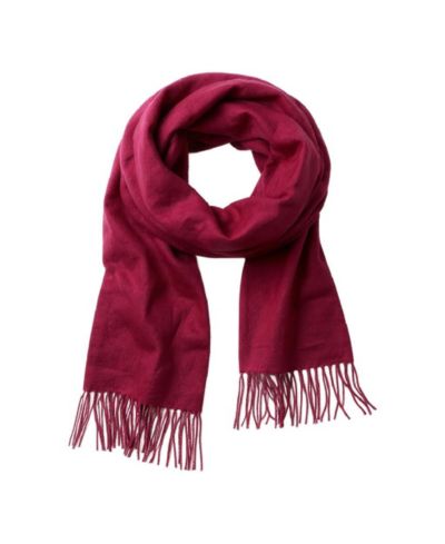 Headbands of Hope Women's Italian Fringe Scarf - Merlot