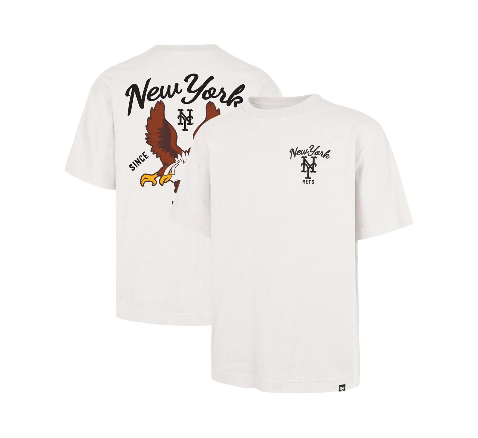 '47 Brand Мужская футболка New York Mets Souvenir Eagle Foundation Cream