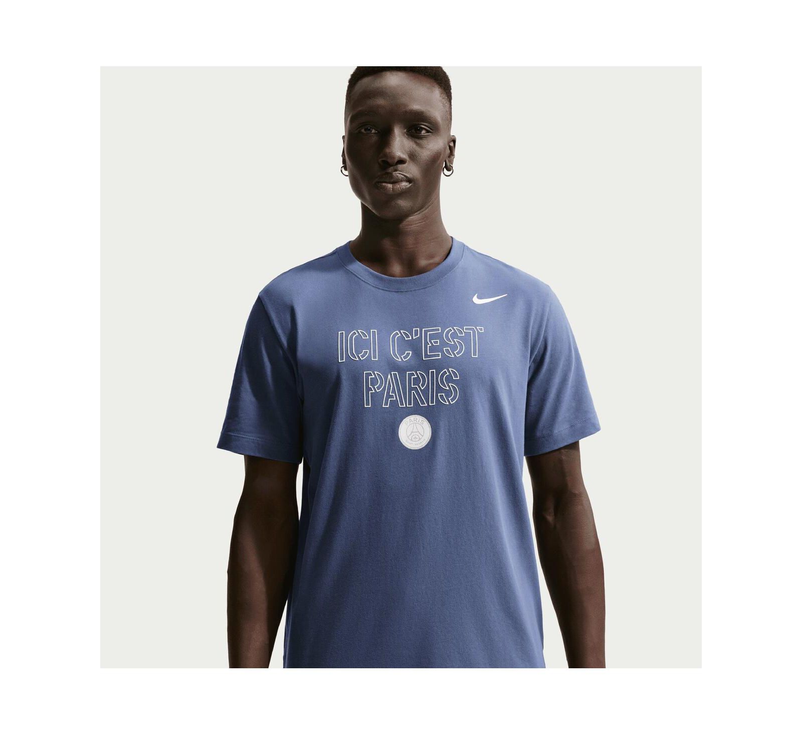 Мужская футболка Nike Blue Paris Saint-Germain Team Pride