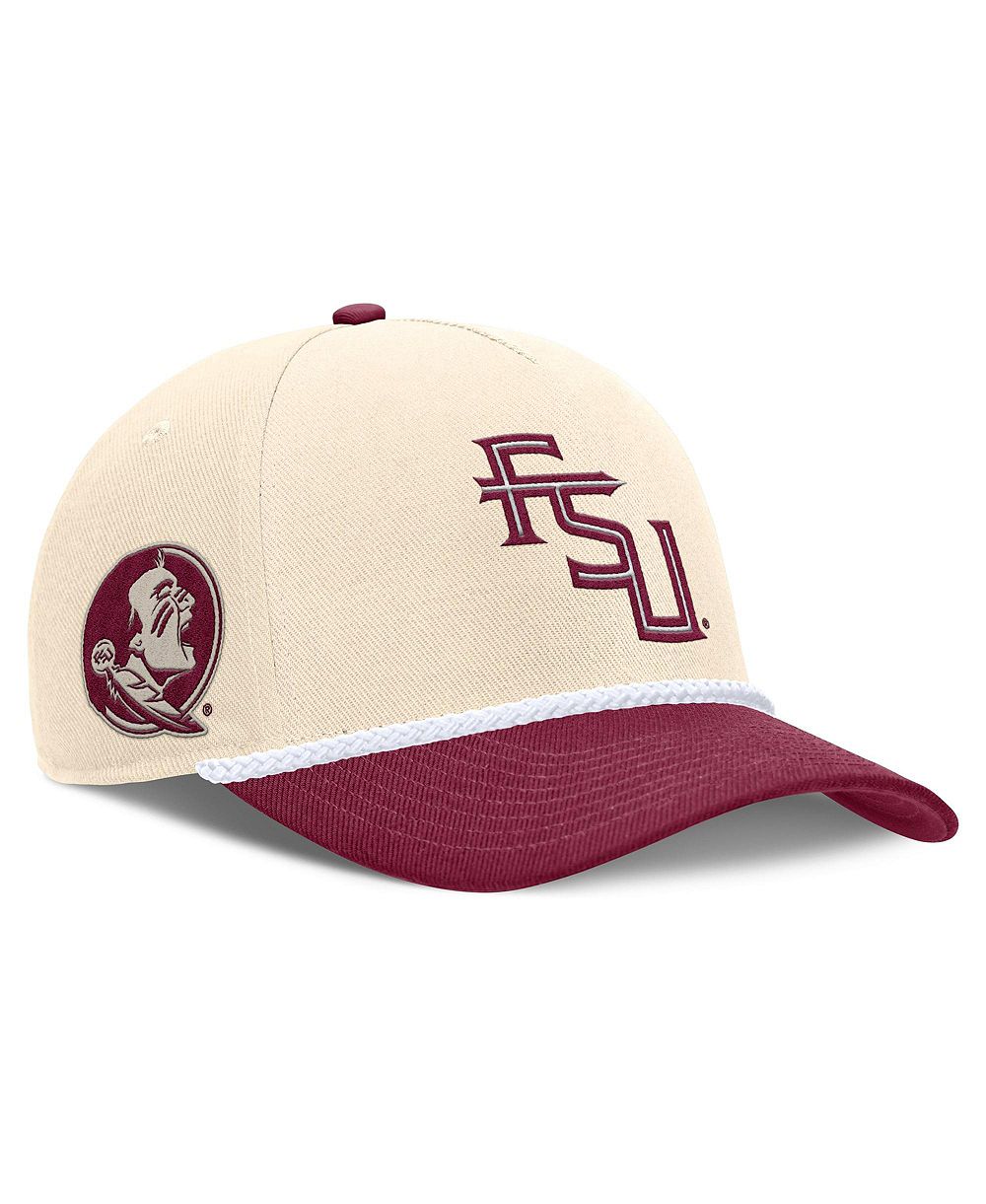Nike кепка 5-panel Nike Natural Florida State Seminoles 2026 Primetime Natural 2-Tone Rise
