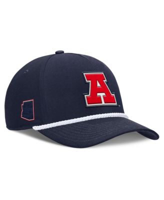 Men's and Women's Nike Navy Arizona Wildcats 2026 Basketball Refresh 5-Panel Rope Rise Hat