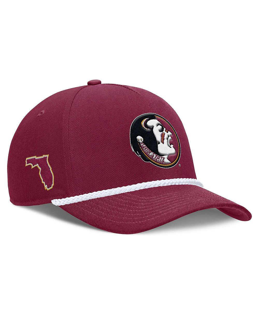 Nike кепка 5-panel Nike Garnet Florida State Seminoles 2026 Basketball Refresh Rope Rise