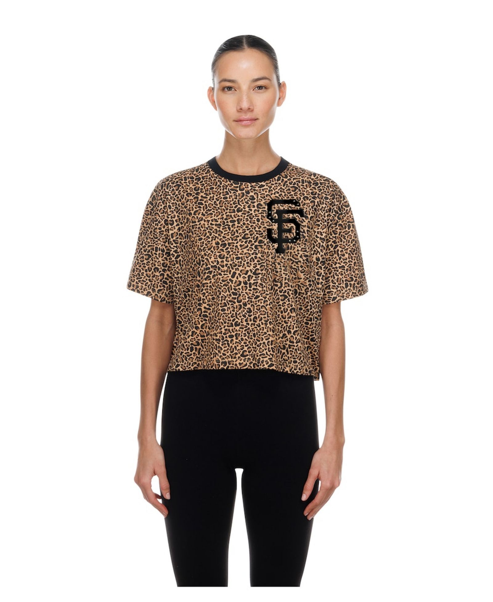 Женская укороченная футболка New Era San Francisco Giants
