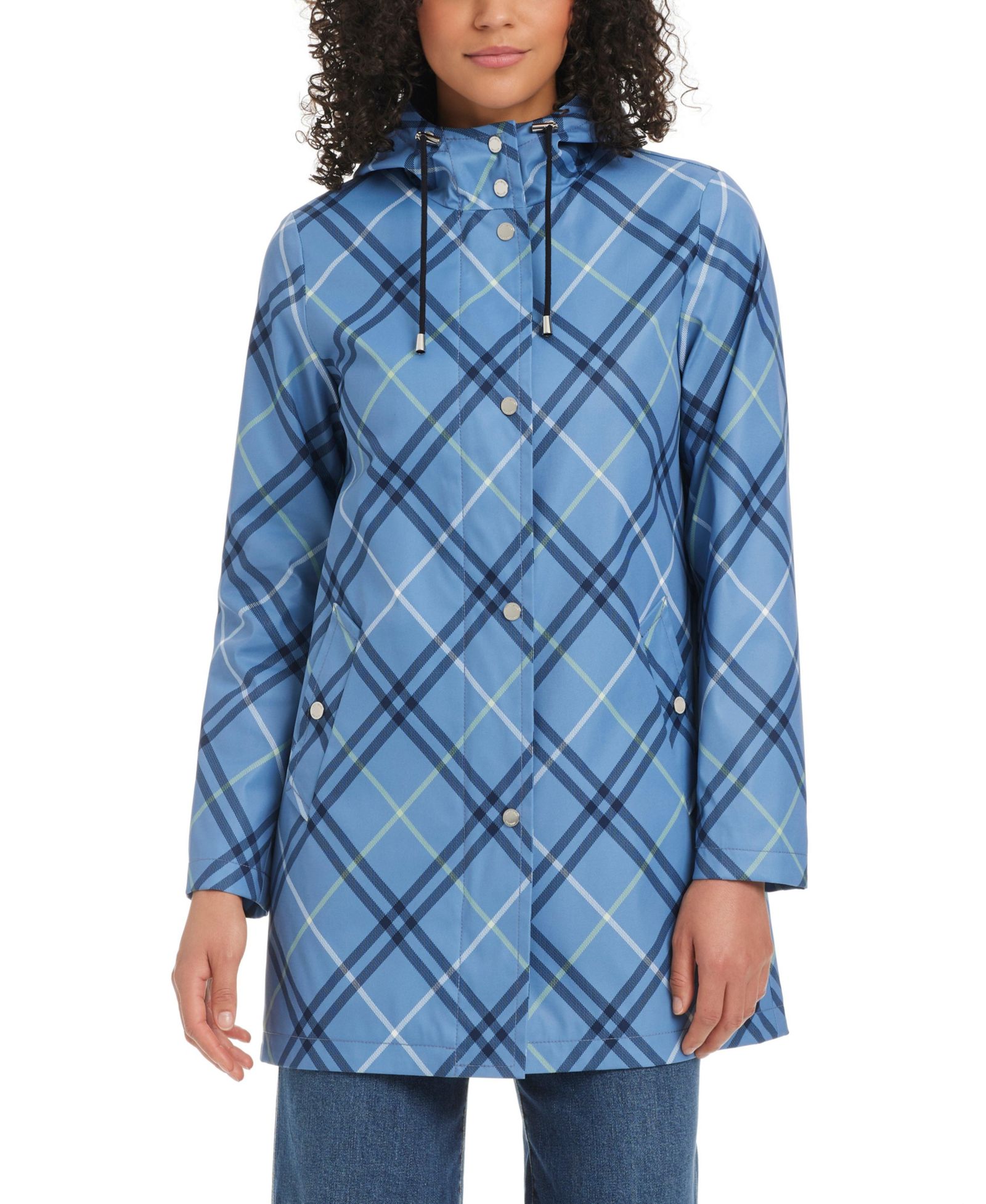 kate spade new york Женский Hooded Aline Water-Resistant Coat