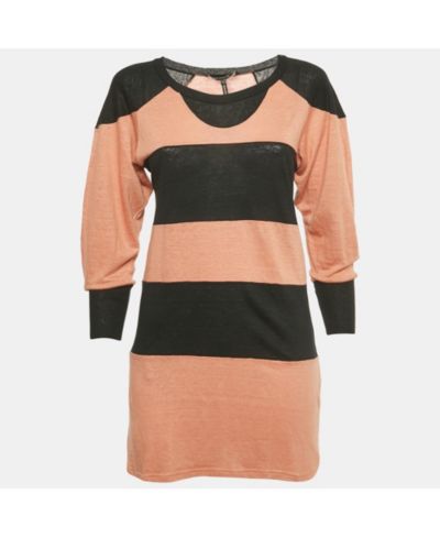 Женский трикотажный топ Pre-Owned Isabel Marant Orange/black Striped