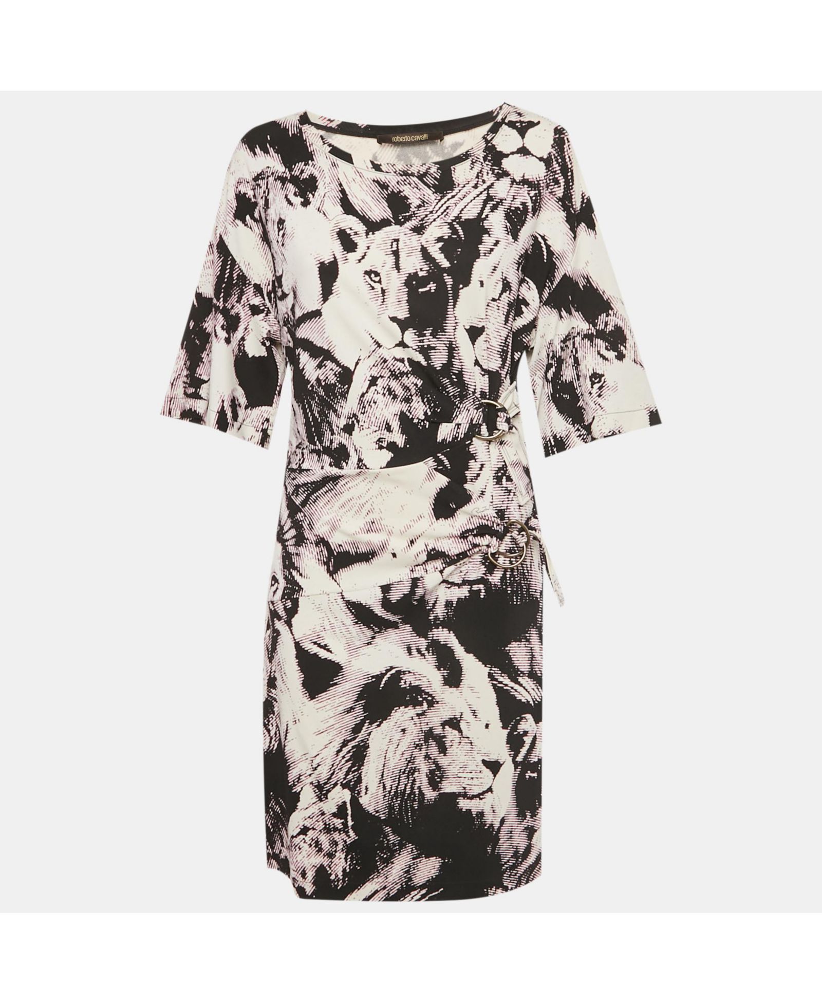 Миди-платье Roberto Cavalli Women's Multicolor Printed Jersey