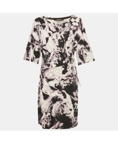 Миди-платье Roberto Cavalli Women's Multicolor Printed Jersey