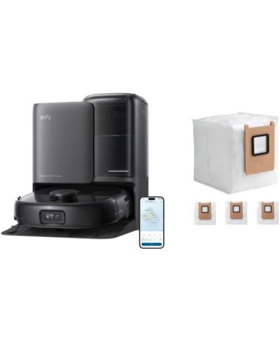 Робот-пылесос eufy E25 Omni Self-Cleaning All-in-One Station + Official Dust Bags