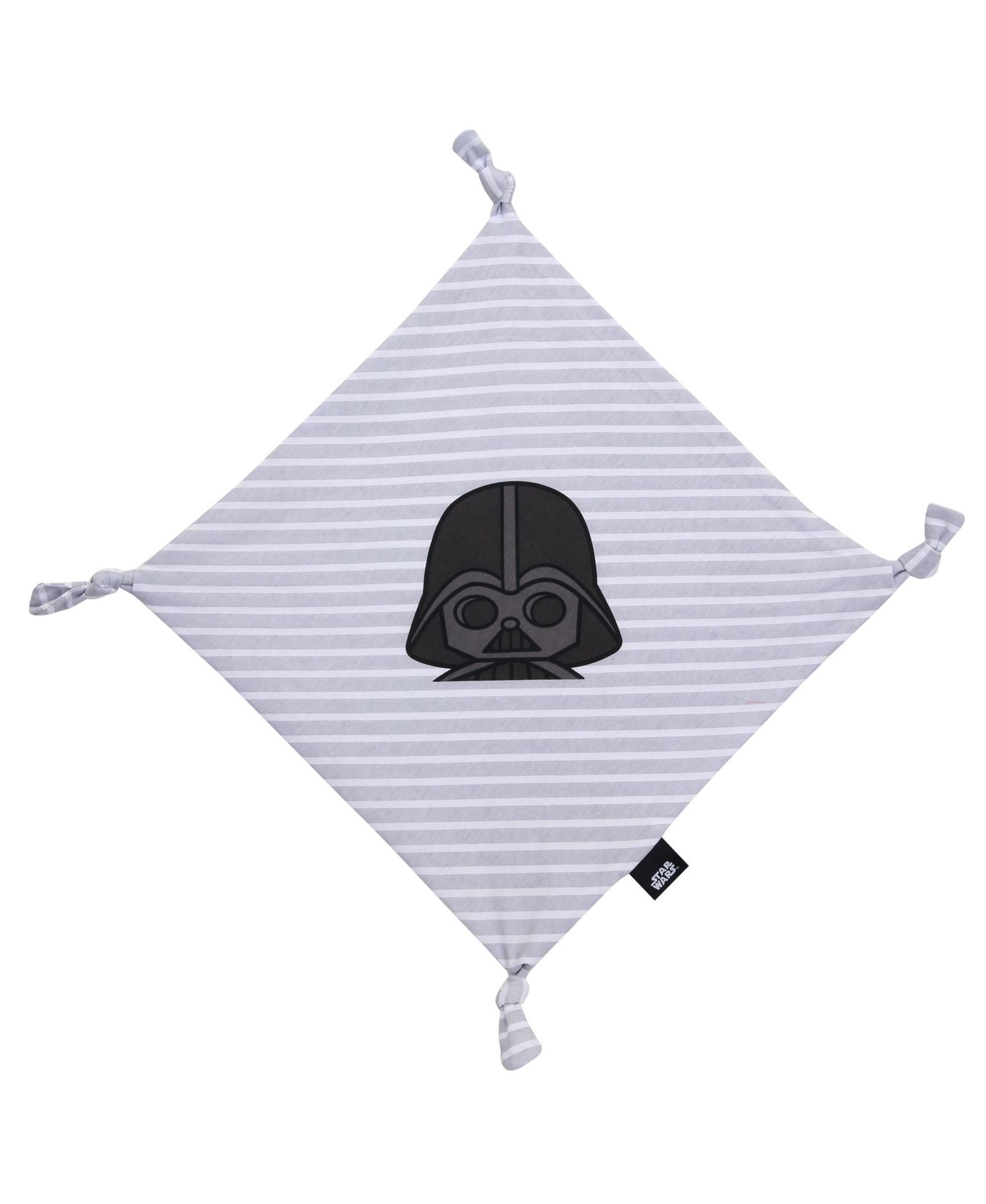 Мягкое одеяло Lambs & Ivy Star Wars Darth Vader из хлопкового трикотажа серого цвета